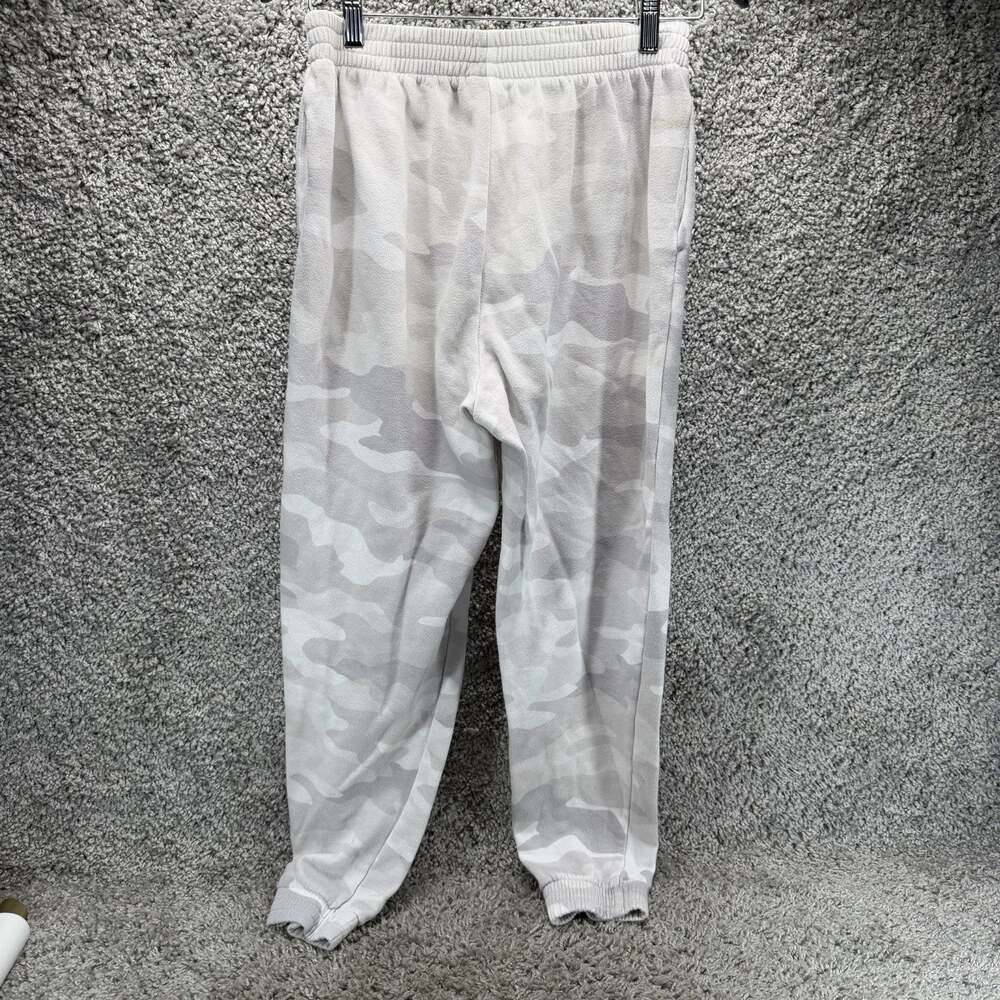 PINK Victoria’s Secret Womens Small Gray White Camo Fleece Jogger Sweatpants - Picture 10 of 16